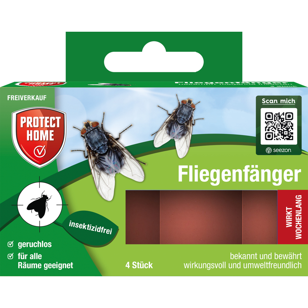 Fliegenf&auml;nger 4 St&uuml;ck zum Aufh&auml;ngen