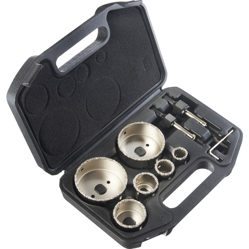 GERMANIA&reg; Hartmetall-Lochs&auml;gen-Set 8-teilig