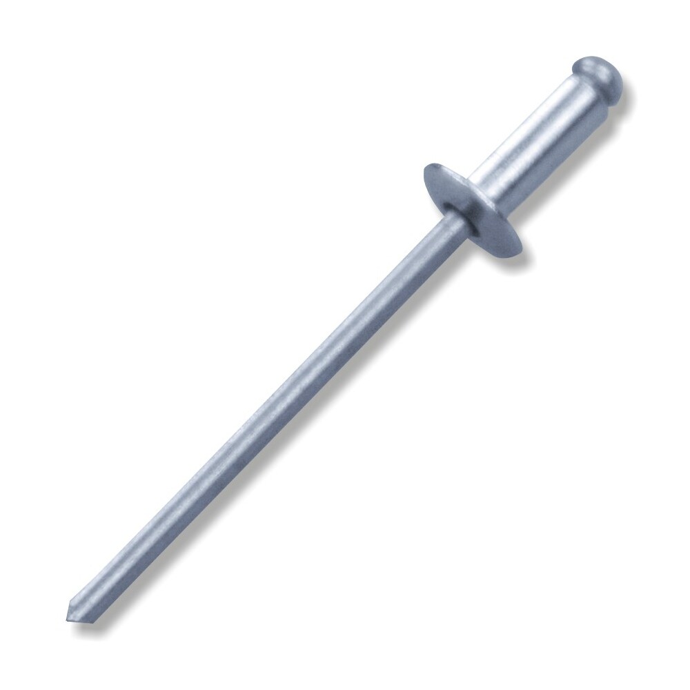 Blindniete Aluminium 4,8 x 10 mm A-Form Flachkopf Popniete