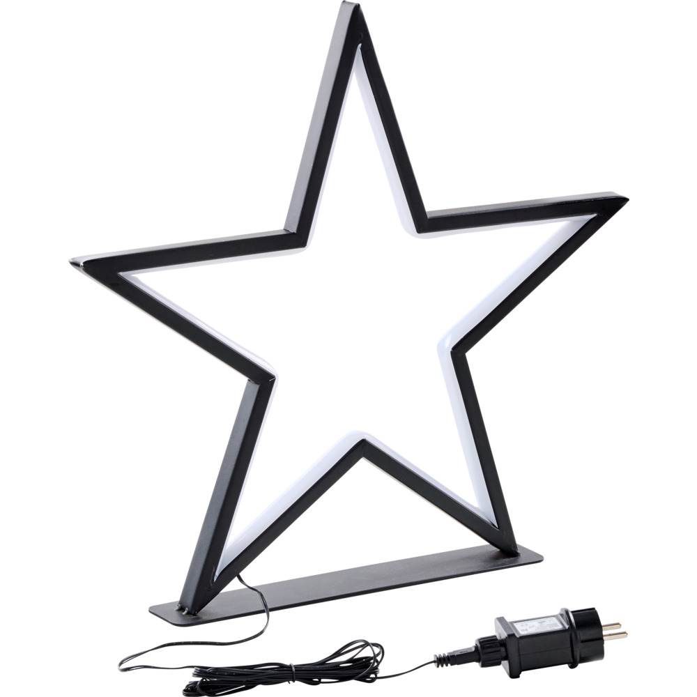 Standdeko LED-Stern 47,5 cm stehend mit 210 LEDs