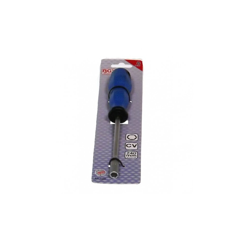 Steckschl&uuml;ssel Sechskant Schl&uuml;ssel 8mm Chrom Vanadium