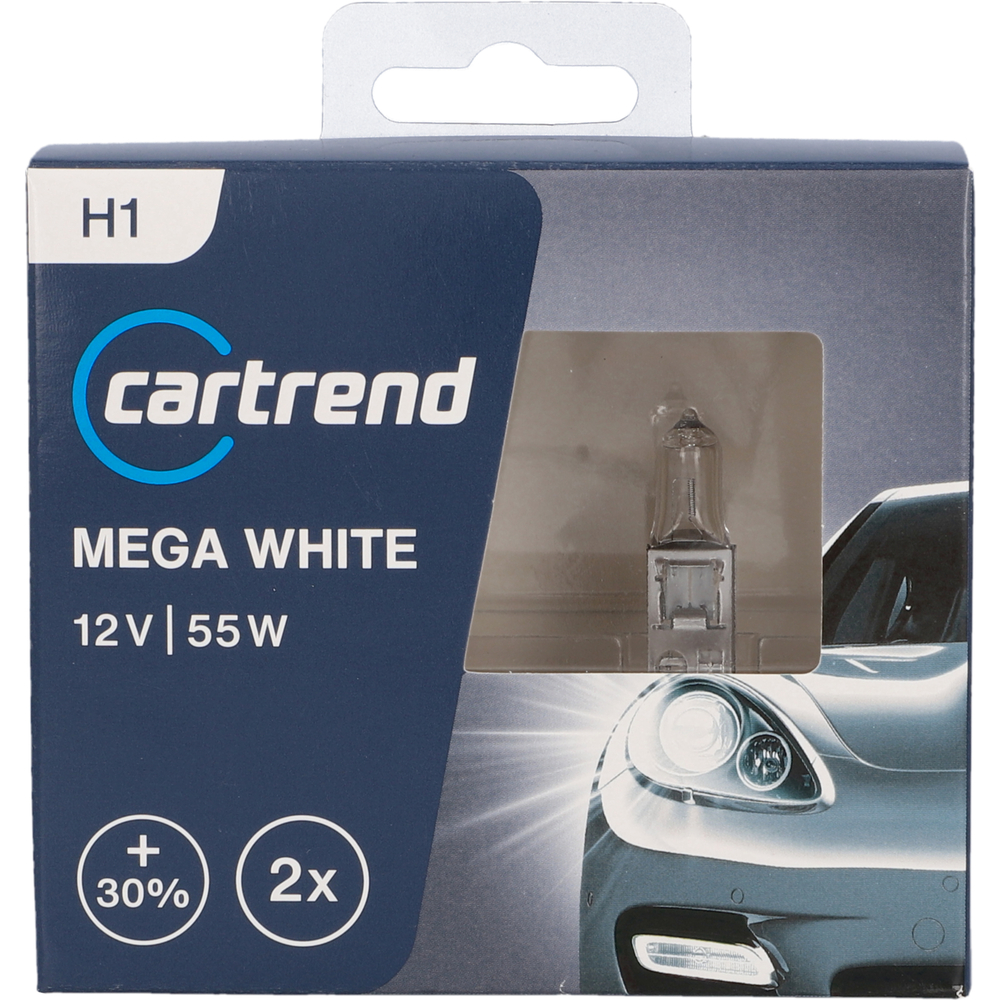 Scheinwerferlampe H1 Mega White 12V 55W, 2 St&uuml;ck image number 2
