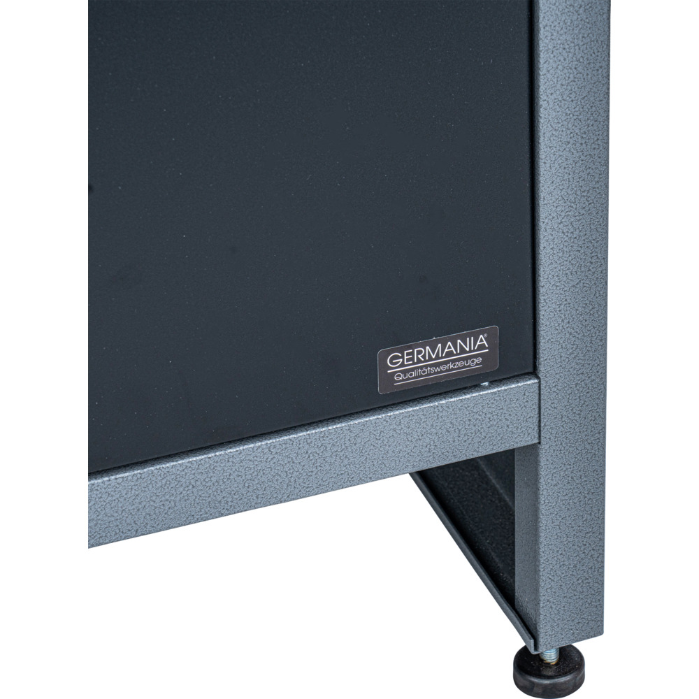 GERMANIA&reg; Werkbank mit Metallgestell und Holz-Arbeitsplatte image number 5