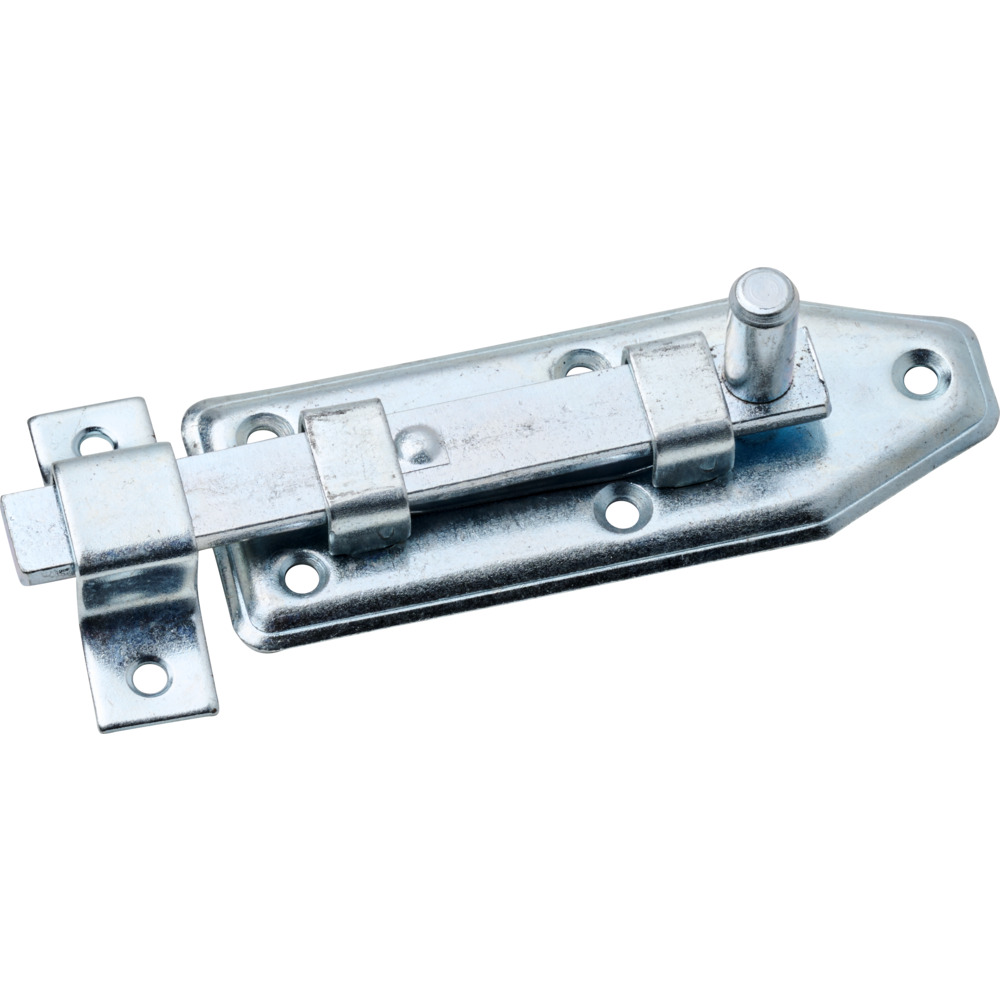 T&uuml;rschlossriegel gerade 80x30mm Stahl verzinkt image number 1