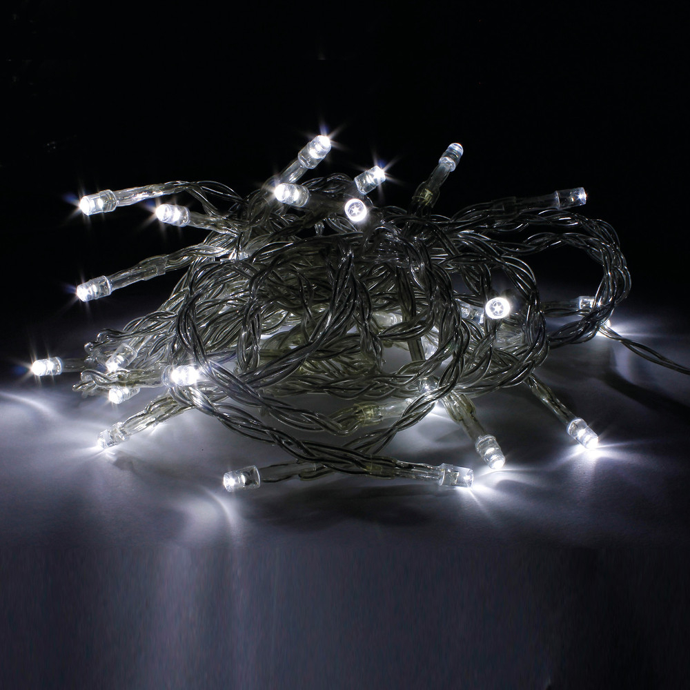 Lichterkette mit 10 LEDs und Zeitschaltuhr, 150 cm