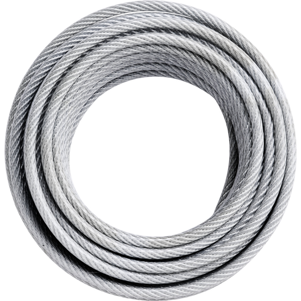 Stahlseil &Oslash; 2/3 mm 10 m verzinkt ummantelt