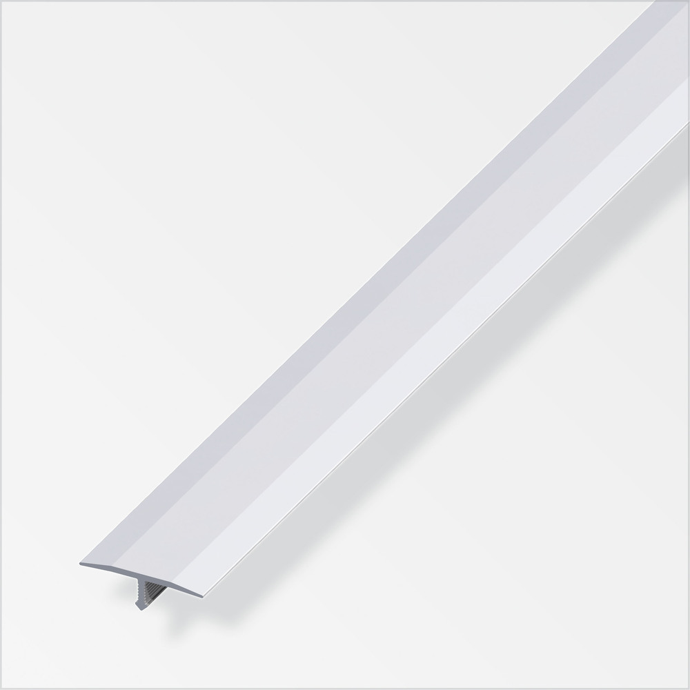 Fugenabdeck-Profil Aluminium eloxiert 2500 x 6 x 14 mm silberfarben
