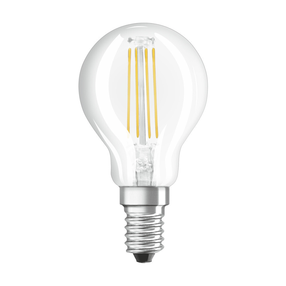 Osram LED-Filament-Lampe 4 W in Tropfenform mit E14-Sockel