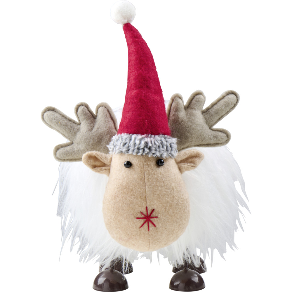 Wackelfigur Sabine 35 cm aus Polyester in grau image number 1