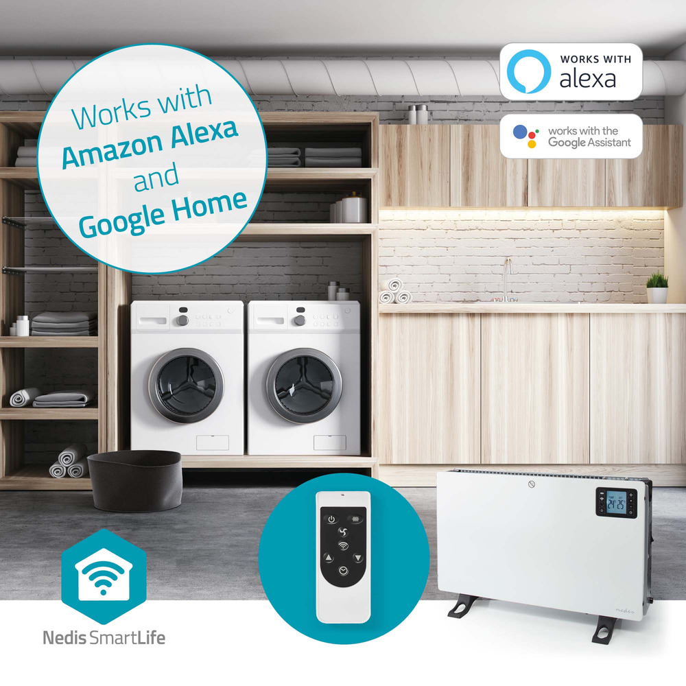 nedis SmartLife Konvektionsheizger&auml;t WLAN 3 Heizstufen image number 5