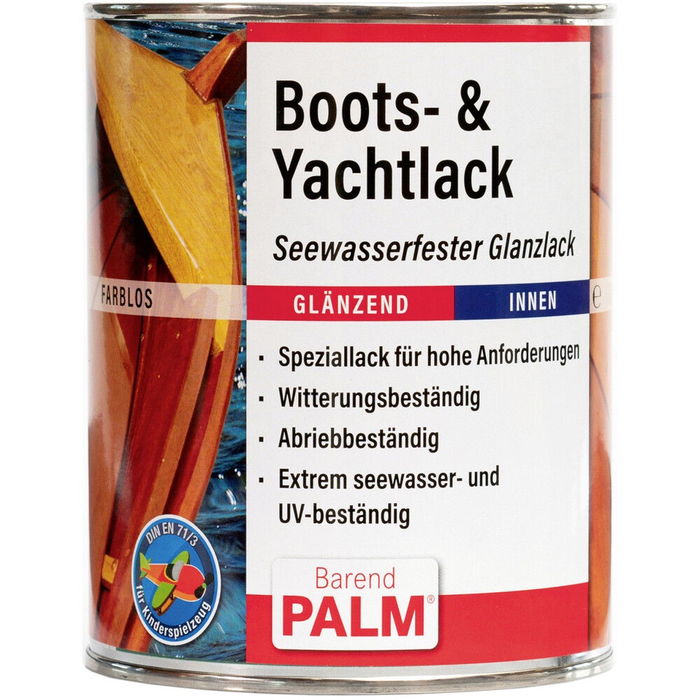 Barend Palm Boots- & Yachtlack 2,5 l gl&auml;nzend