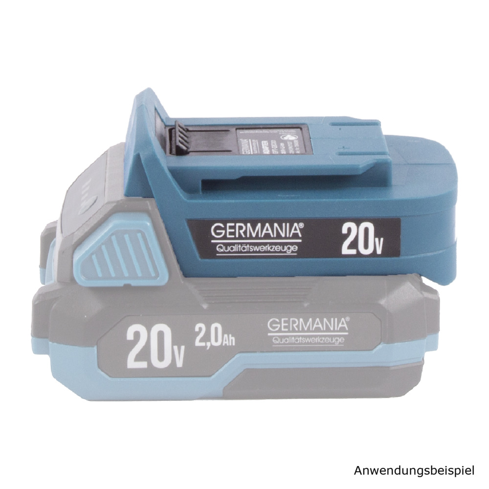 GERMANIA&reg; Akku-Plattform 2.0 Adapter 20V Generation 2.0 image number 4
