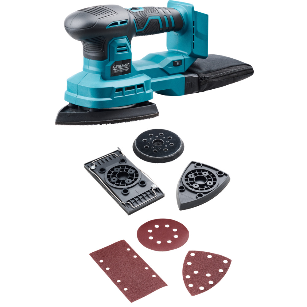 GERMANIA&reg; Plattform 2.0 3-in-1 Multischleifer 20V
