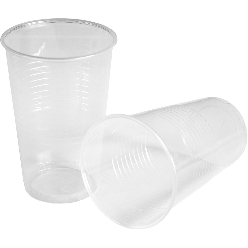 Trinkbecher "be green" transparent, 10 St&uuml;ck image number 1