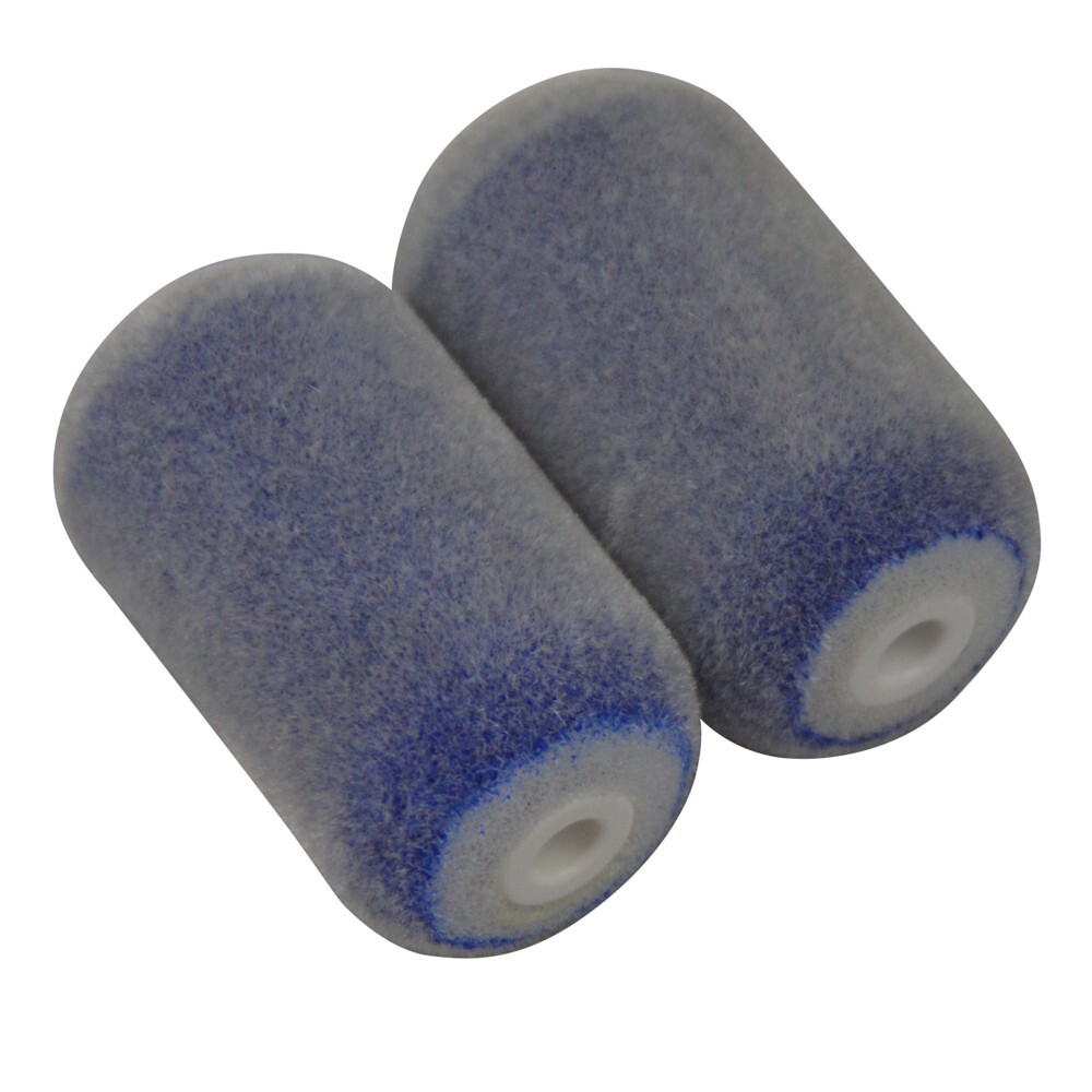 DECOPRO Premium Lackierwalzen-Set glatt 7 cm 2 St&uuml;ck