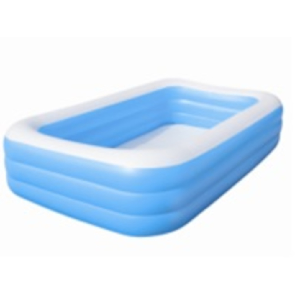 Bestway&reg; Family Pool "Deluxe" 305 x 183 x 56 cm, hellblau image number 1