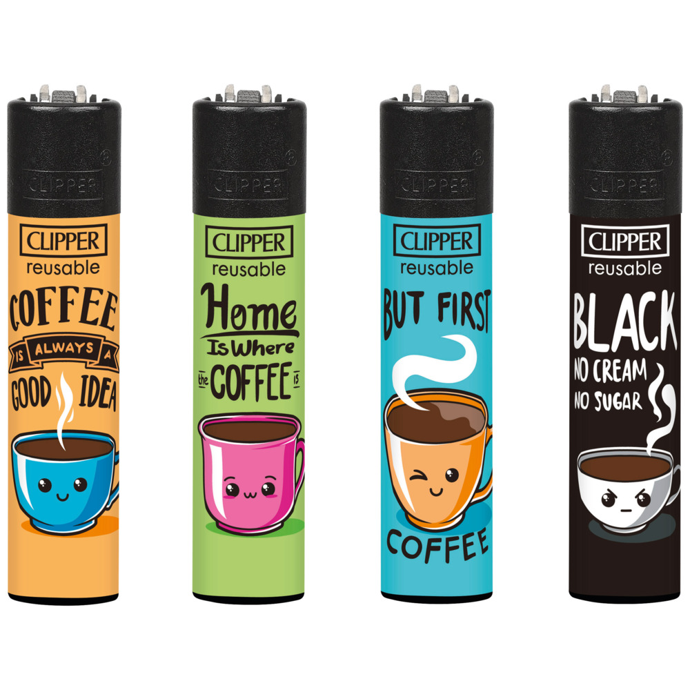 Clipper-Feuerzeug nachf&uuml;llbar in verschiedenen Motiven