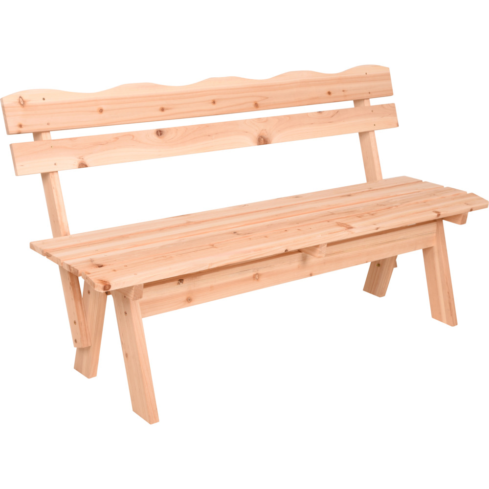 Gartenbank ''Silke'' 2-Sitzer Holz