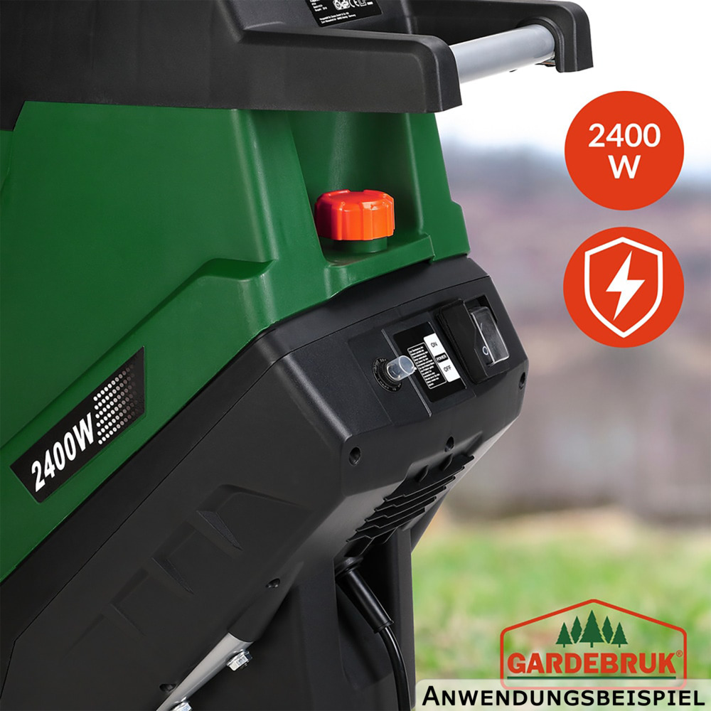 GARDEBRUK&reg; H&auml;cksler 2400 W mit zwei 50-Liter-Fangbeuteln image number 9