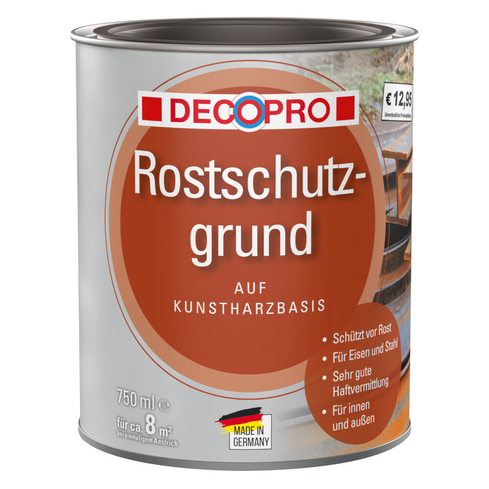 DECOPRO Rostschutzgrund 750 ml silbergrau