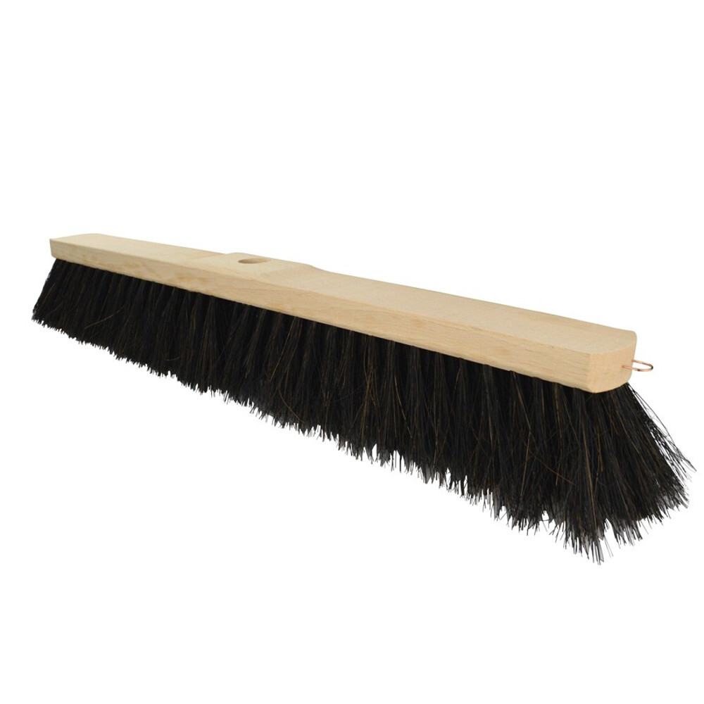 Saalbesen 60 cm schwarz mit Arenga-Borsten