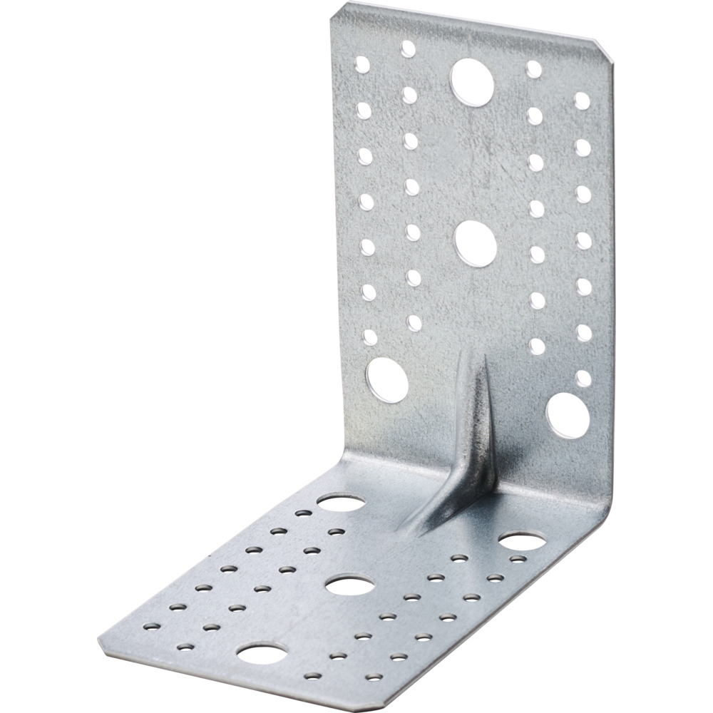 Bauwinkel aus Stahlblech mit Sicke 145 x 145 x 90 x 2,0 mm