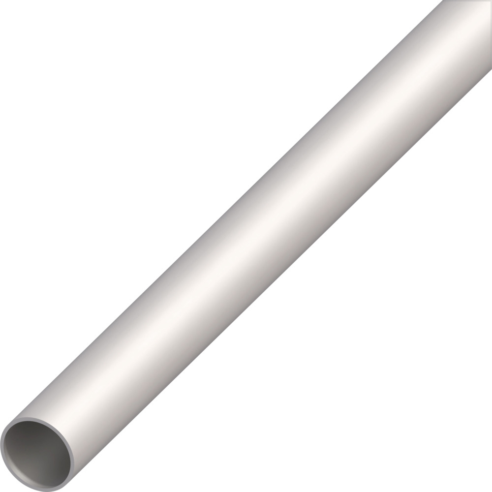 Rundrohr Stahl kaltgewalzt 1000 x 12 x 1 mm grau
