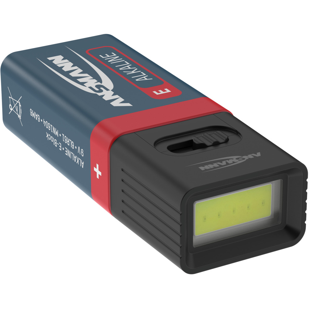 COB-LED-Leuchte mit 9V Batterie image number 2
