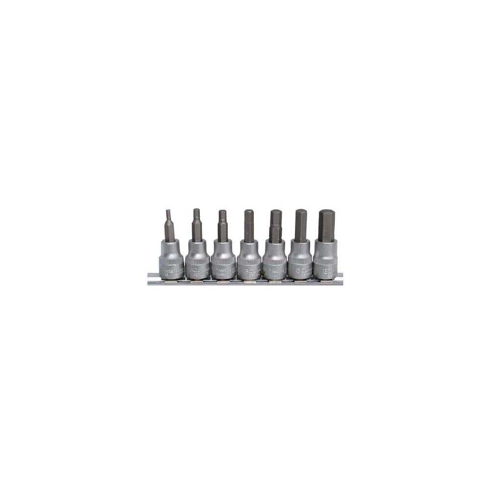 Bit-Einsatz-Set Innen-6-kant 3/8" 7-tlg.