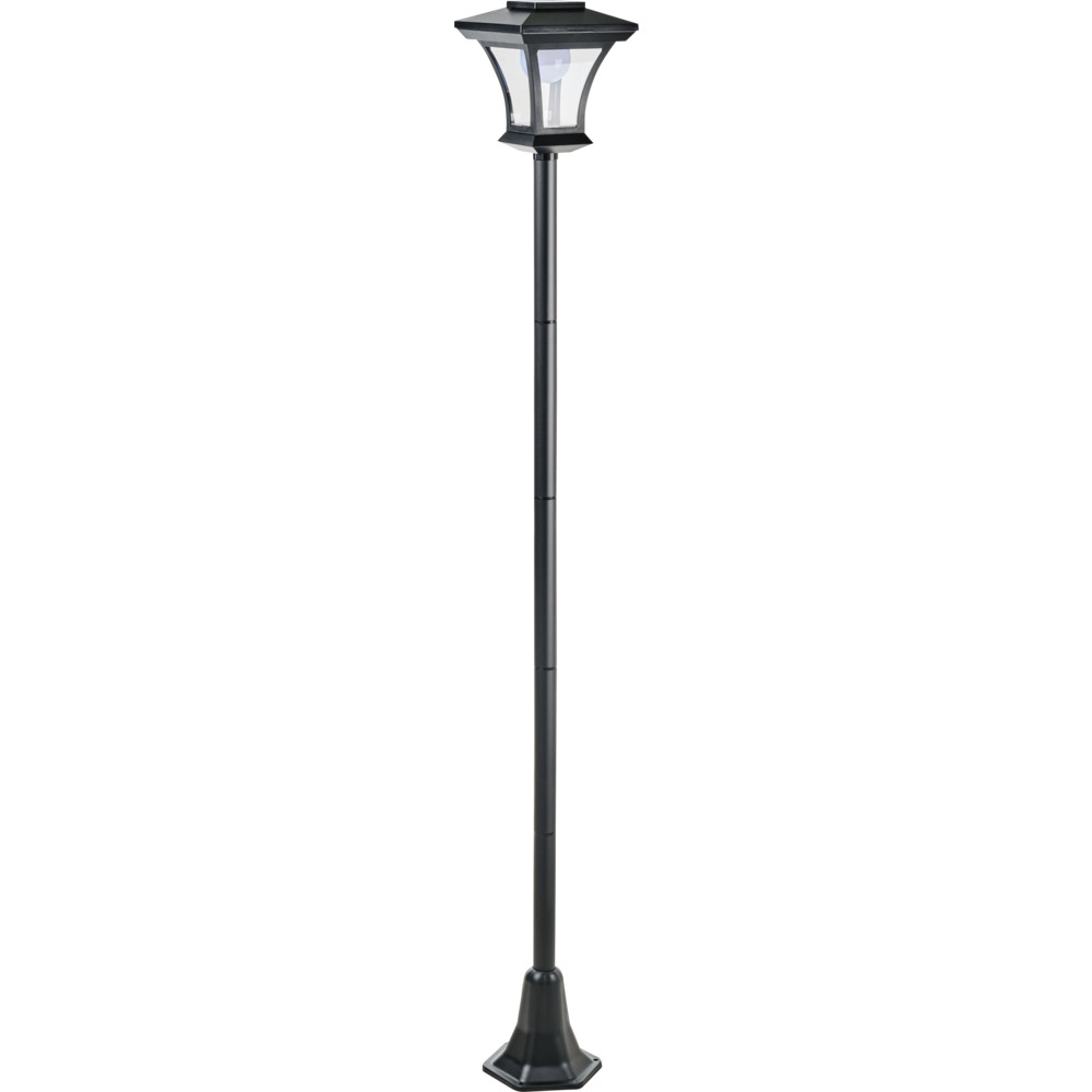 LED-Solarlaterne 180 cm mit Befestigungsmaterial