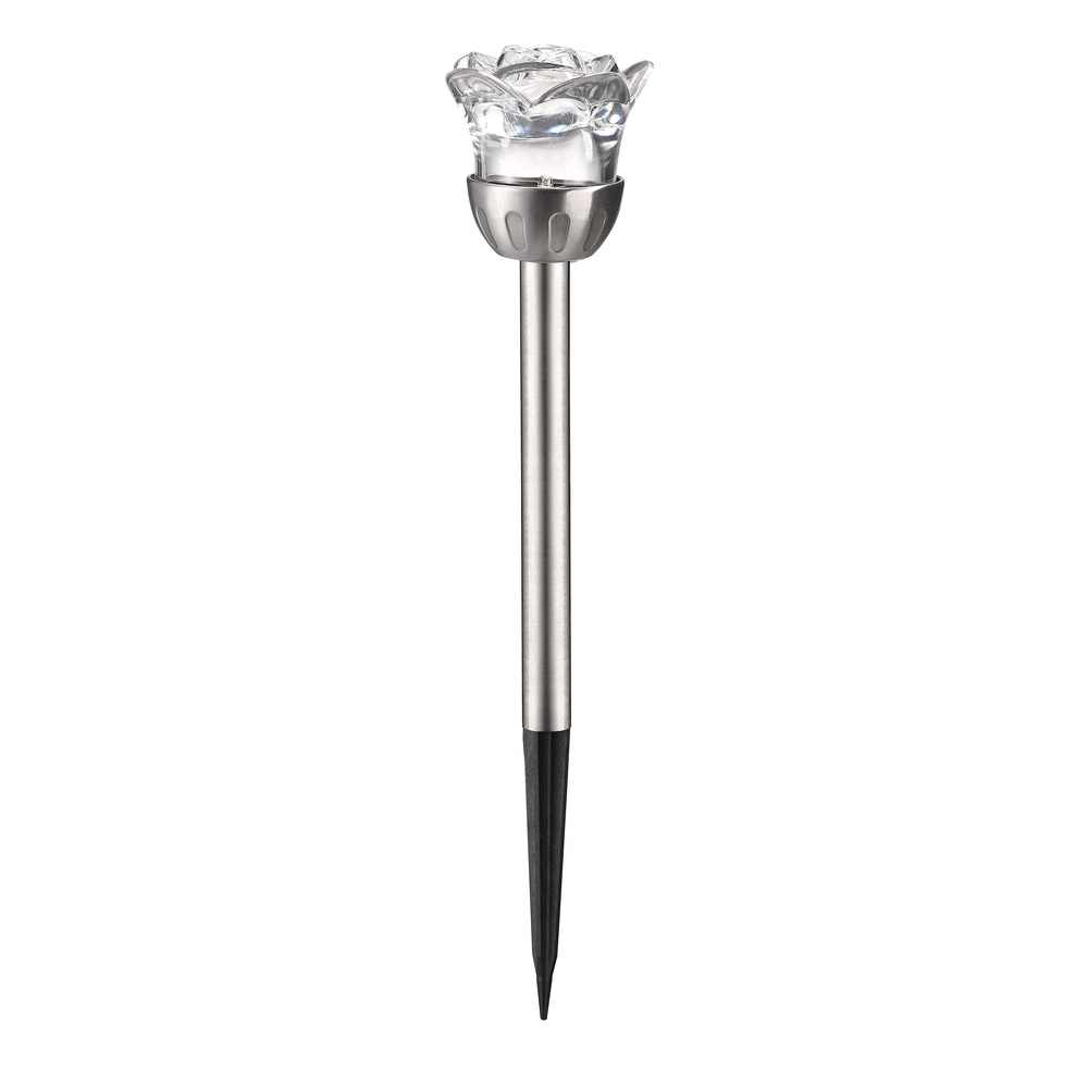 LED-Solar Gartenstecker Rose