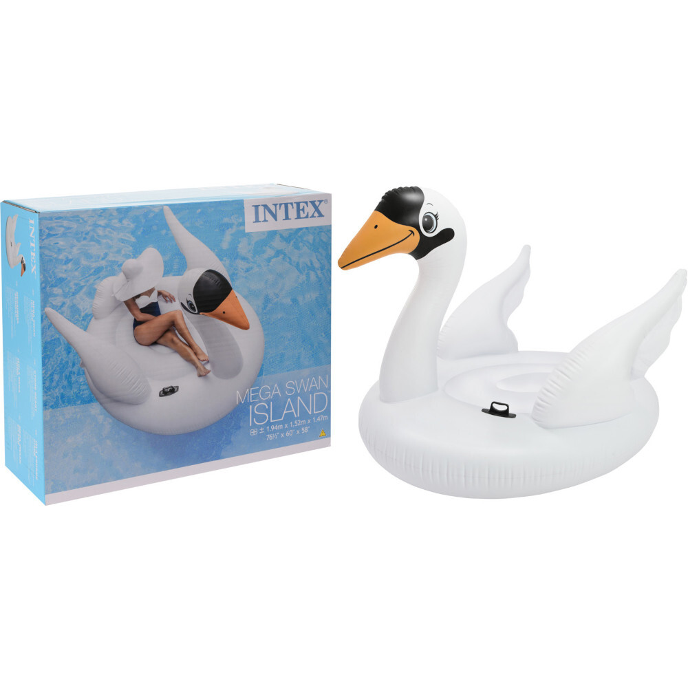INTEX&reg; XXL-Luftmatratze Schwan 1,94 m x 1,52 m  - B-Ware image number 1