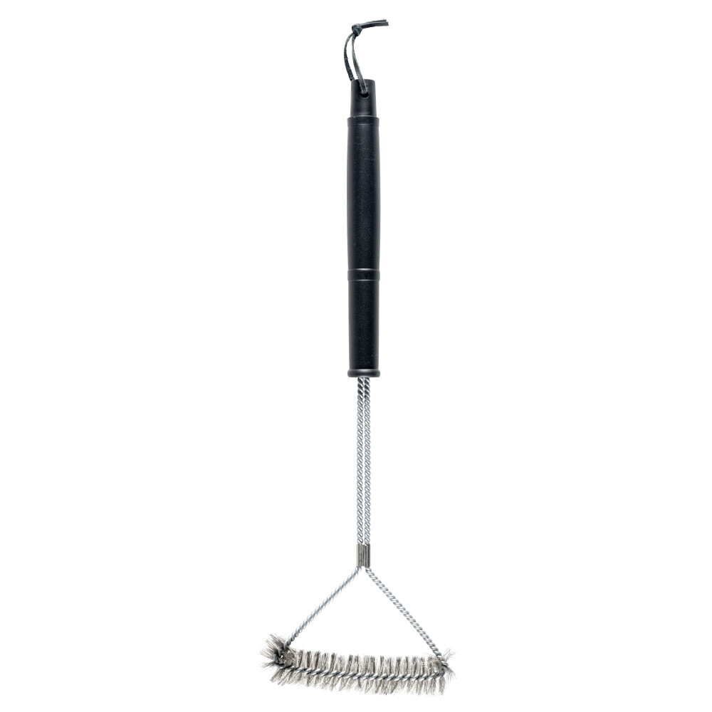Grill-Reinigungsb&uuml;rste 49 cm mit Drahtborsten aus Edelstahl
