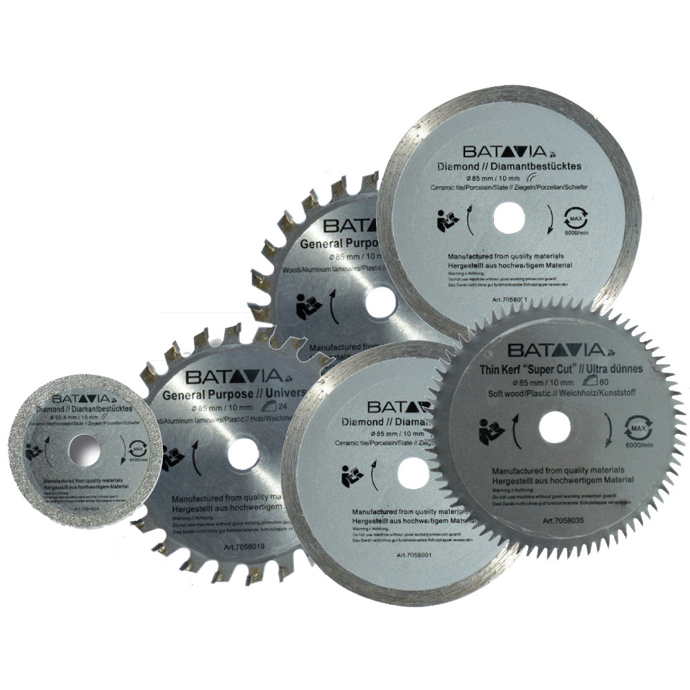 S&auml;geblatt Set 6-teilig f&uuml;r Maxx Saw S&auml;gen mit Koffer - B-Ware image number 1