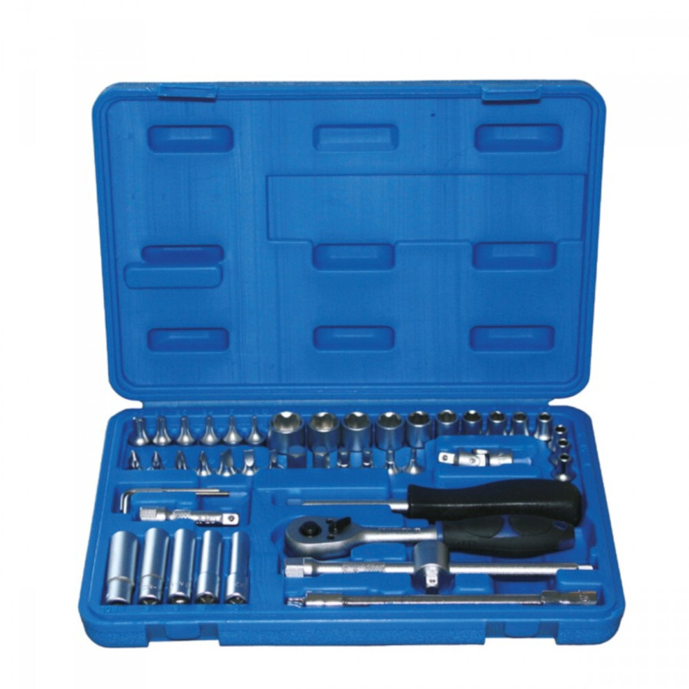 Normex Profi Steckschl&uuml;ssel Set 47er 1/4'' Knarrenkasten