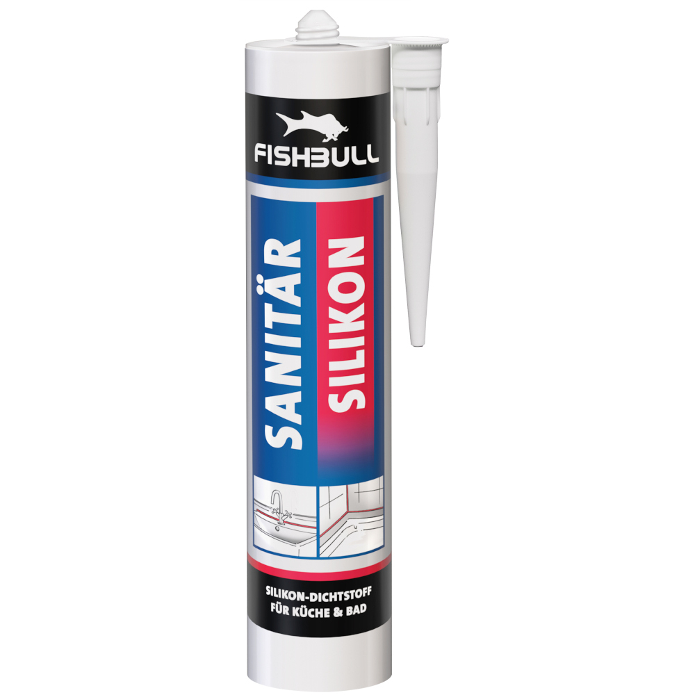 FISHBULL Sanit&auml;r Silikon 300 ml wei&szlig;