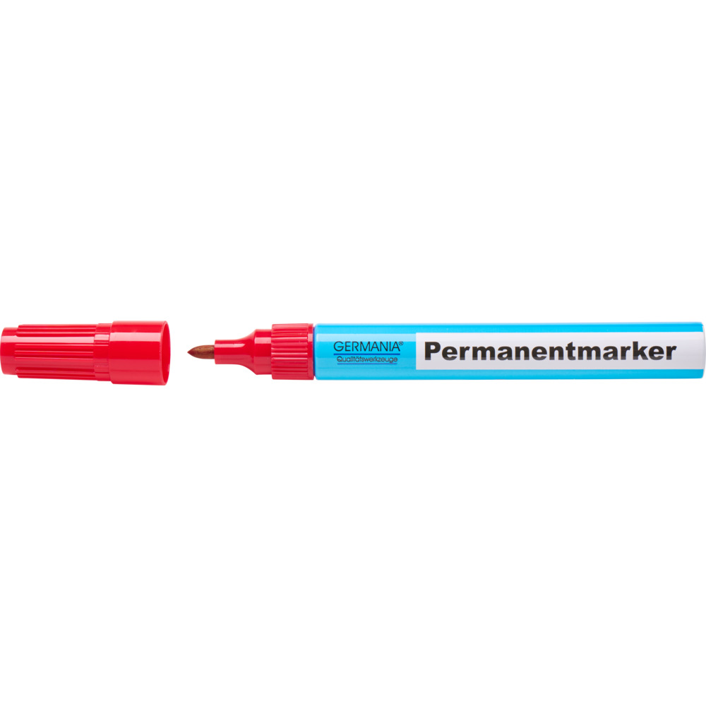 Permanent Marker 3000 rot, runde Spitze image number 1