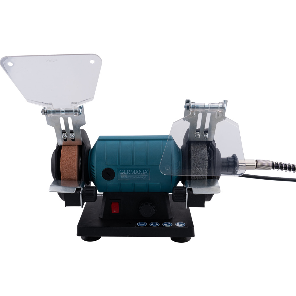 GERMANIA&reg; Doppelschleifer 120 W inklusive 103-teiliges Zubeh&ouml;rset