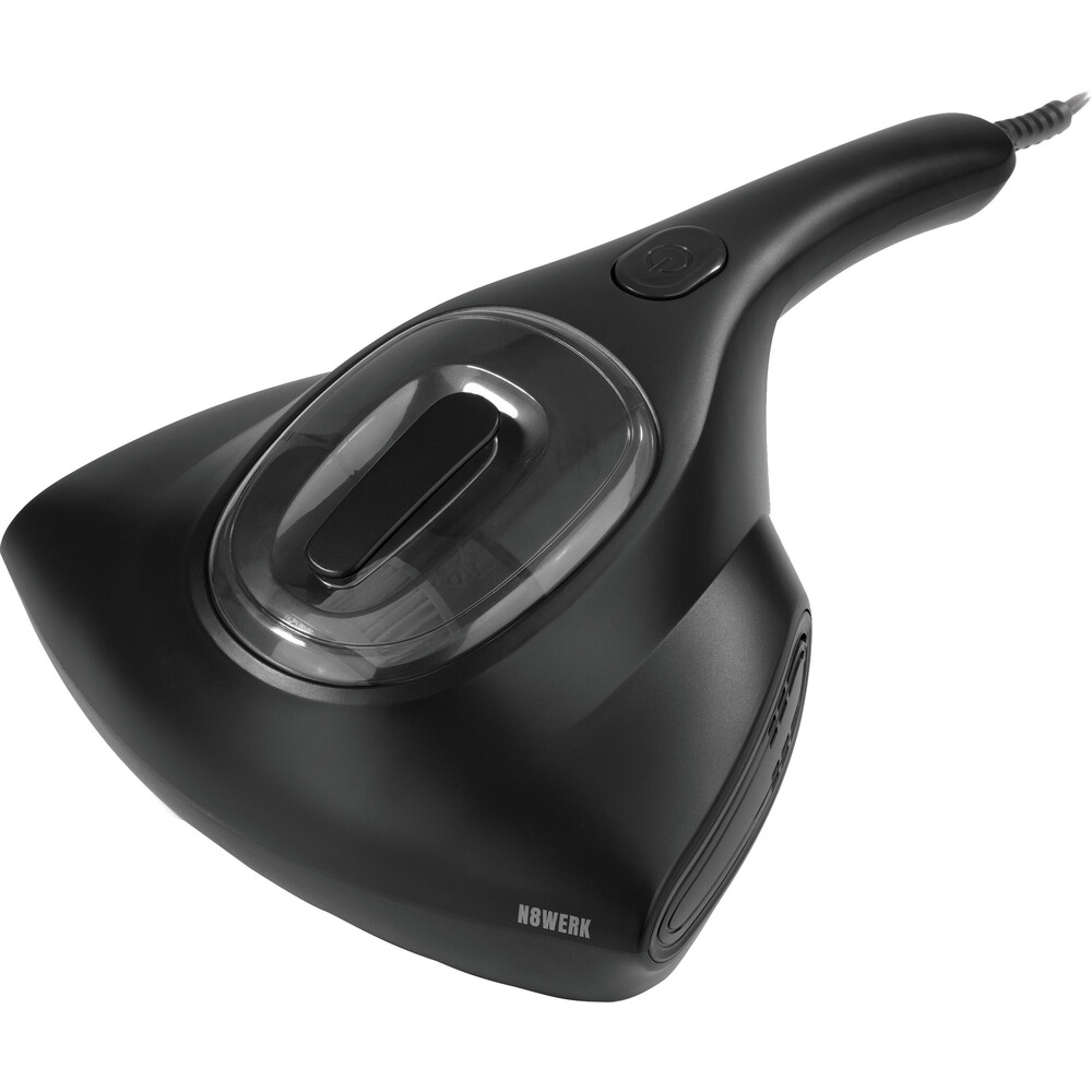 N8WERK Milben-Handstaubsauger mit UV-C-Licht, schwarz