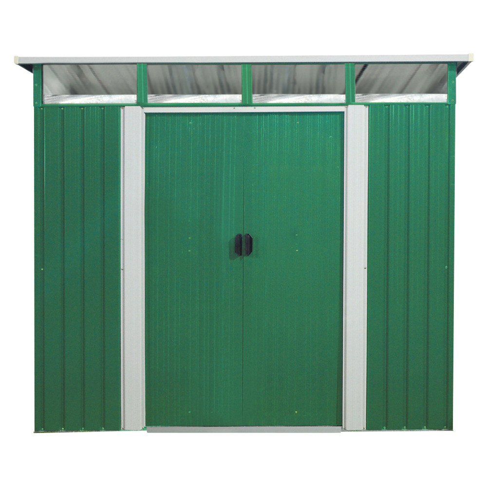 PERGART&reg; Ger&auml;tehaus "L&uuml;beck 86", 239 x 194 cm, H&ouml;he 202 cm, tanne / wei&szlig; image number 1