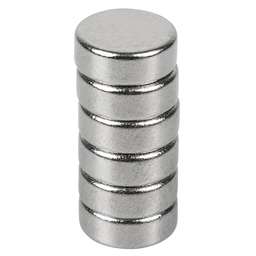 Powermagnet 8 mm 6 St&uuml;ck
