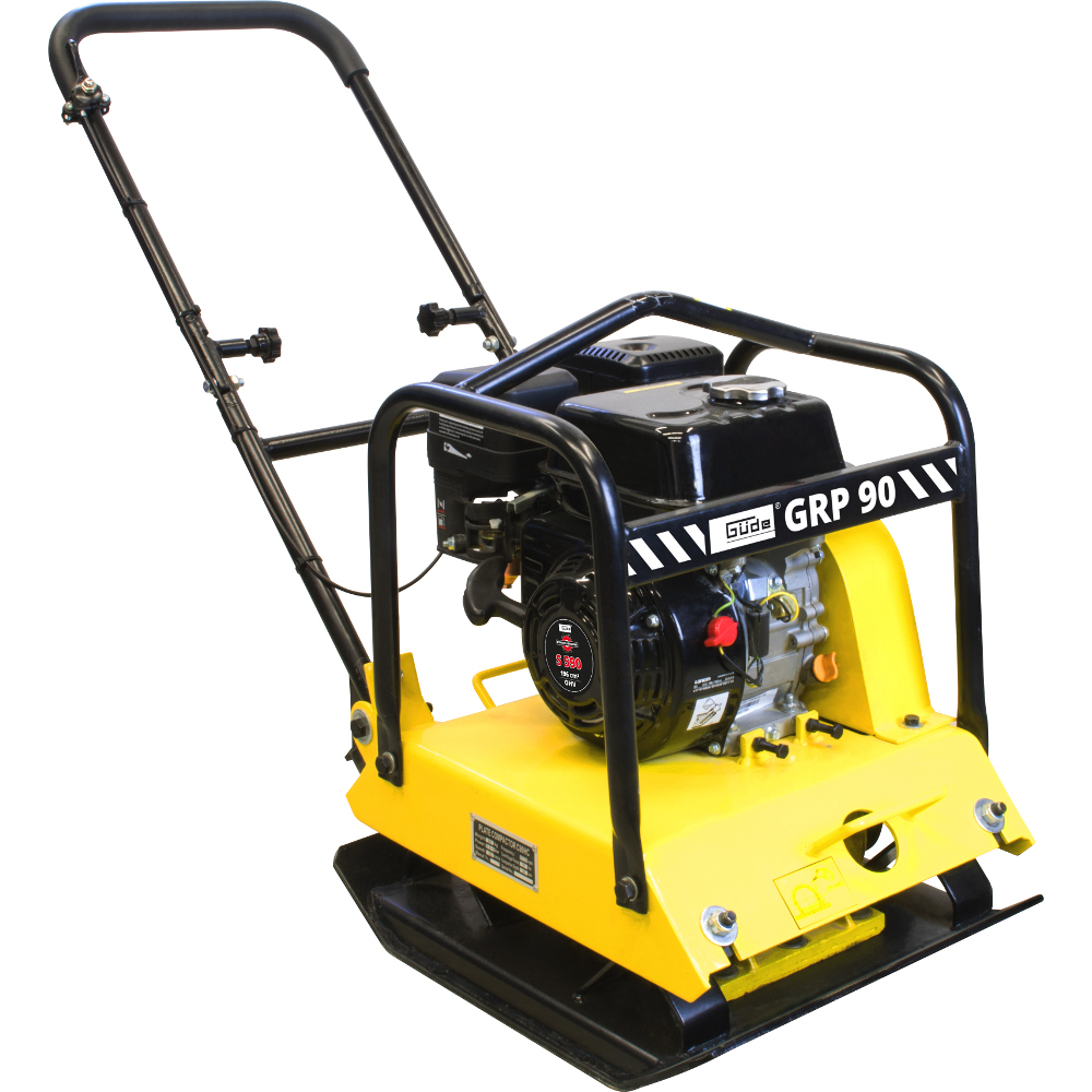 G&uuml;de&reg; R&uuml;ttelplatte GRP 90 Viertakt-Benzinmotor 4,1 KW f&uuml;r Pflaster- und Ausbesserungsarbeiten