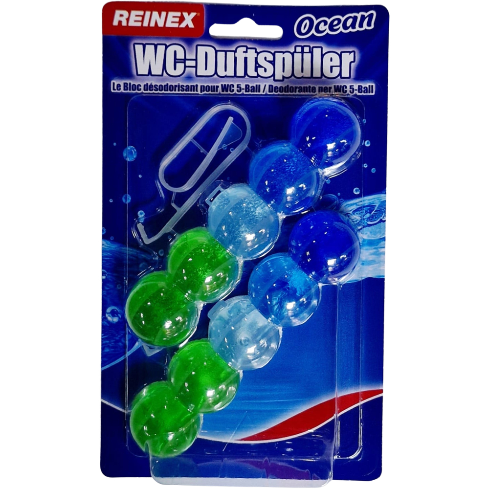 WC Duftsp&uuml;ler 5-Ball Ocean 2 St&uuml;ck