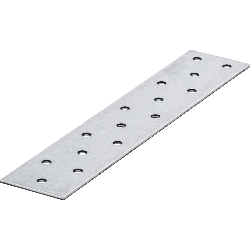 Lochplatten 40 x 200 mm aus verzinktem Stahl