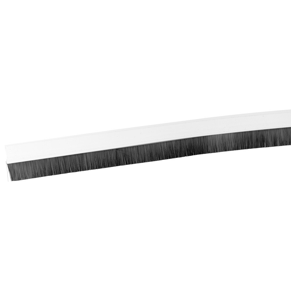 B&uuml;rstenleiste selbstklebend aus PVC wei&szlig; image number 1