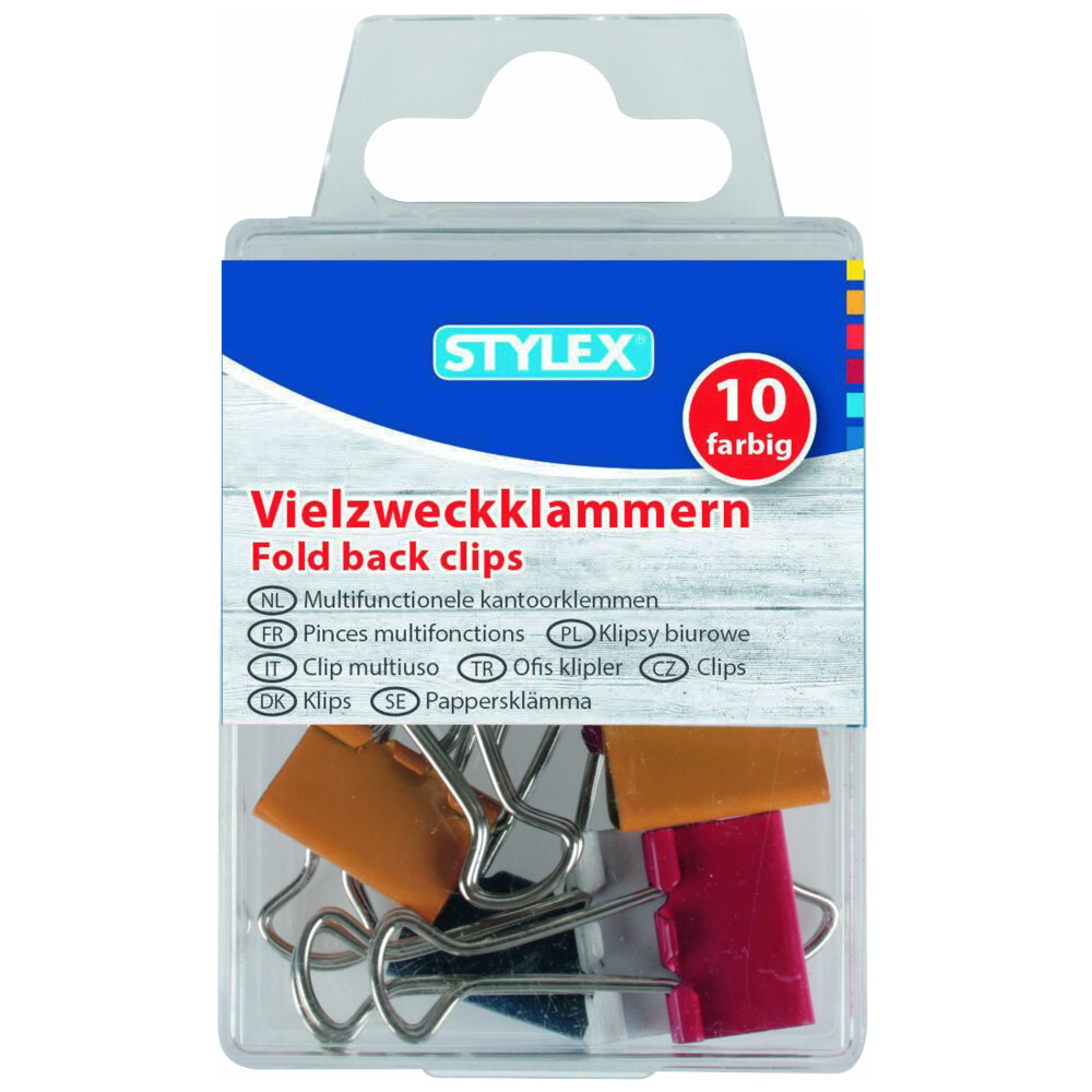 Vielzweckklammern, 10 St&uuml;ck 19 mm aus Metalldraht