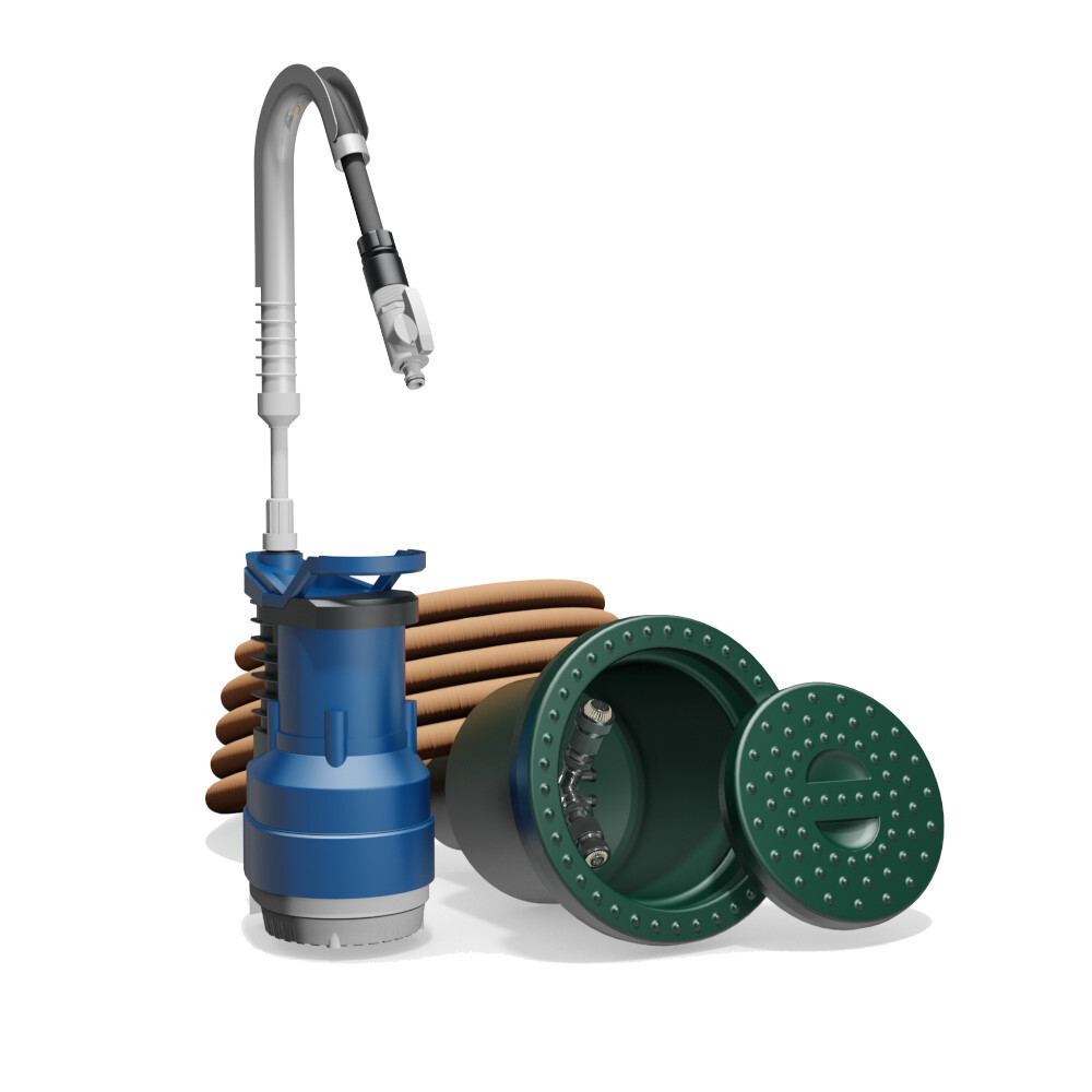 Ausbaupaket Garten ''charmant'', f&uuml;r Regenwasser-Flachtanks
