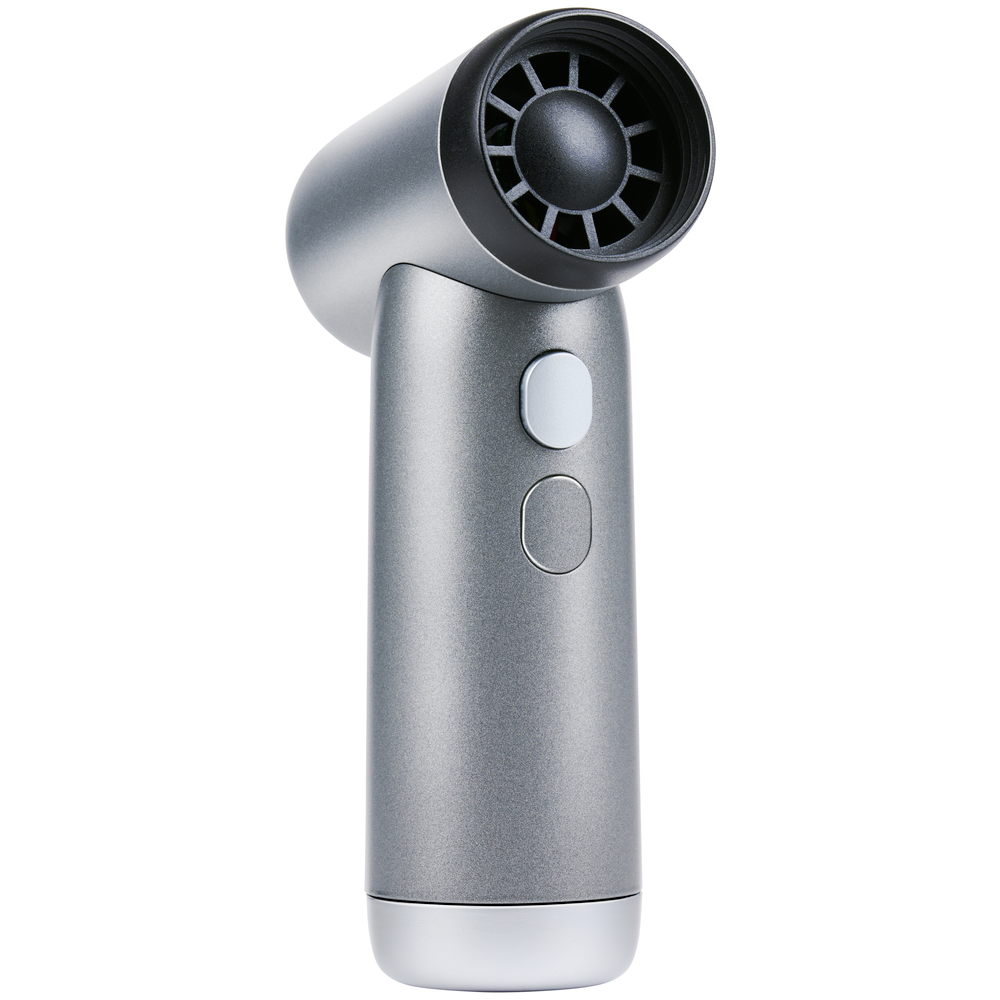 Tragbarer USB-Ventilator 1100 mAh, silber