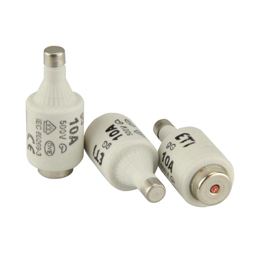 Diazed Sicherungseinsatz 10A 400V DII/E27, 5 St&uuml;ck
