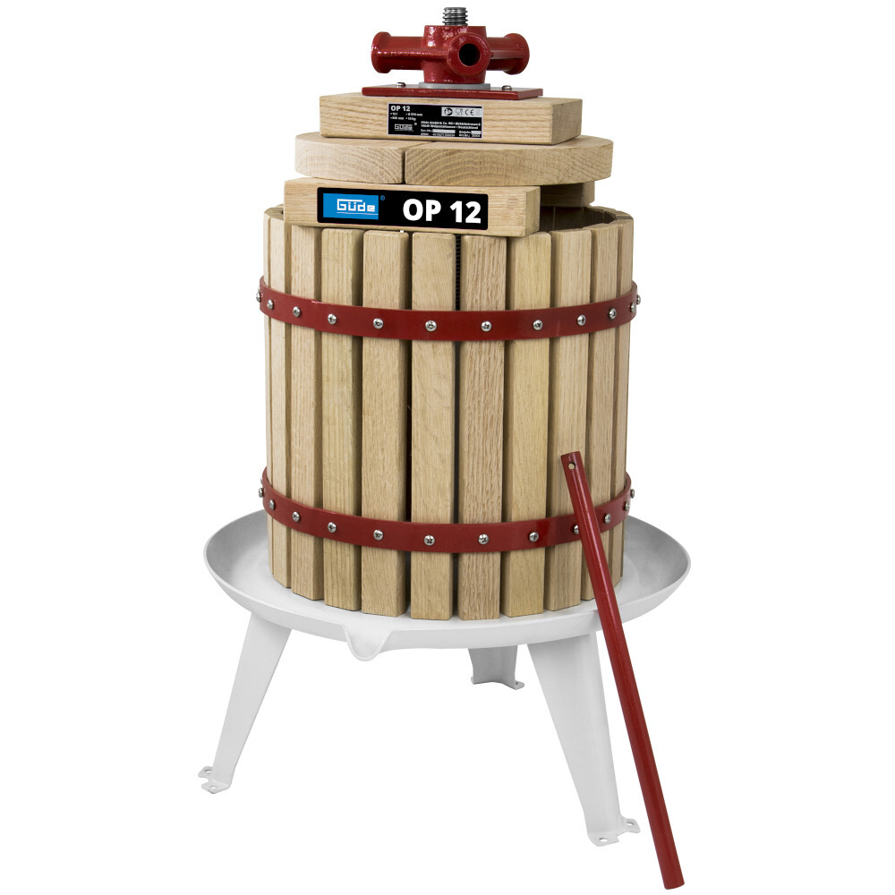 G&uuml;de&reg; Obstpresse 12 Liter aus Holz